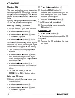 Preview for 15 page of Blaupunkt Casablanca CD51 Operating Instructions Manual