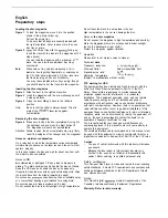 Предварительный просмотр 2 страницы Blaupunkt CDC A071 Operation Instructions Manual