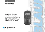 Предварительный просмотр 1 страницы Blaupunkt CDC-FM 08 Operating And Installation Instructions