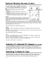 Preview for 16 page of Blaupunkt CDC RF6ir Manual