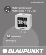 Blaupunkt CL 10 Instruction Manual предпросмотр