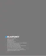 Предварительный просмотр 32 страницы Blaupunkt CL 10 Instruction Manual