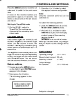 Preview for 11 page of Blaupunkt CLX 01 Operating Instructions Manual