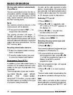 Preview for 15 page of Blaupunkt COACH CRC 41 Operating Instructions Manual