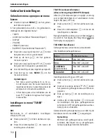 Предварительный просмотр 116 страницы Blaupunkt Concept Pro II Operating And Installation Instructions