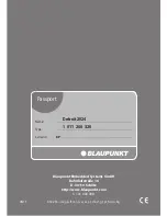 Предварительный просмотр 372 страницы Blaupunkt Concept Pro II Operating And Installation Instructions