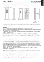 Preview for 7 page of Blaupunkt CR85 CHARGE Owner'S Manual