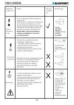 Preview for 20 page of Blaupunkt CR85 CHARGE Owner'S Manual