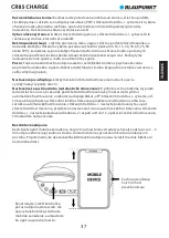 Preview for 39 page of Blaupunkt CR85 CHARGE Owner'S Manual