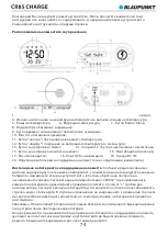 Preview for 76 page of Blaupunkt CR85 CHARGE Owner'S Manual