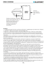 Preview for 80 page of Blaupunkt CR85 CHARGE Owner'S Manual