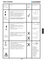 Preview for 81 page of Blaupunkt CR85 CHARGE Owner'S Manual