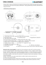 Preview for 96 page of Blaupunkt CR85 CHARGE Owner'S Manual