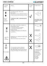 Preview for 100 page of Blaupunkt CR85 CHARGE Owner'S Manual