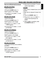 Preview for 16 page of Blaupunkt Dakota CD31 Operating Instructions Manual