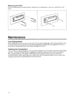 Preview for 10 page of Blaupunkt Dallas CR85 Owner'S Record