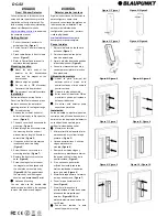 Предварительный просмотр 1 страницы Blaupunkt DC-S2 Quick Manual