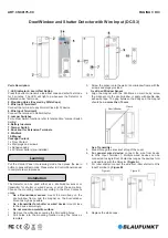 Предварительный просмотр 3 страницы Blaupunkt DC-S3 Quick Start Manual