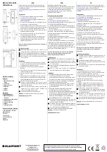 Blaupunkt DC-S4 Manual preview