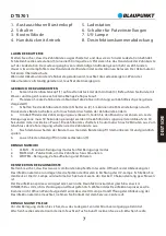 Предварительный просмотр 9 страницы Blaupunkt DTS701 Instruction Manual