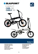 Blaupunkt E-MOBILITY Carl 280 Operating Instructions Manual preview