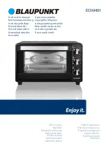 Blaupunkt EOM401 Instruction Manual preview