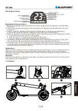 Предварительный просмотр 116 страницы Blaupunkt ESC808 Instruction Manual