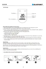 Предварительный просмотр 8 страницы Blaupunkt ESC90X Original Instruction Manual