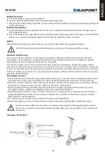 Предварительный просмотр 11 страницы Blaupunkt ESC90X Original Instruction Manual