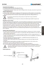 Предварительный просмотр 83 страницы Blaupunkt ESC90X Original Instruction Manual