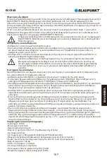 Предварительный просмотр 109 страницы Blaupunkt ESC90X Original Instruction Manual