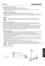 Предварительный просмотр 143 страницы Blaupunkt ESC90X Original Instruction Manual