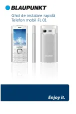 Предварительный просмотр 64 страницы Blaupunkt FL 01 Quick User Manual