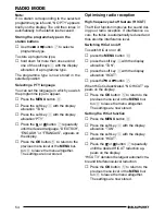 Предварительный просмотр 19 страницы Blaupunkt Frankfurt C70 Operating Instructions Manual