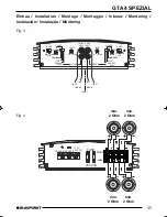 Предварительный просмотр 35 страницы Blaupunkt GTA 4 SPEZIAL Operating And Installation Manual