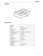 Preview for 5 page of Blaupunkt GTr 100 A Operating And Installation Instructions