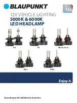 Blaupunkt H4 Operating And Installation Instructions preview