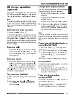 Preview for 21 page of Blaupunkt Hamburg CD70 Operating Instructions Manual