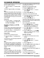 Preview for 22 page of Blaupunkt Hamburg CD70 Operating Instructions Manual