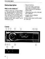 Preview for 10 page of Blaupunkt Hamburg MP68 Operating And Installation Instructions