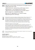 Предварительный просмотр 61 страницы Blaupunkt HBA201 Owner'S Manual