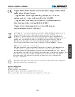 Предварительный просмотр 57 страницы Blaupunkt HBD401BK Owner'S Manual