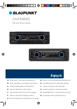 Предварительный просмотр 1 страницы Blaupunkt Heavy Duty 112 DAB Series Short Operating And Installation Instructions