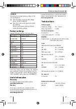 Предварительный просмотр 41 страницы Blaupunkt Heavy Duty 112 DAB Series Short Operating And Installation Instructions