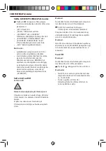 Предварительный просмотр 135 страницы Blaupunkt Heavy Duty 112 DAB Series Short Operating And Installation Instructions