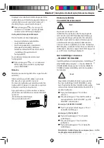 Предварительный просмотр 220 страницы Blaupunkt Heavy Duty 112 DAB Series Short Operating And Installation Instructions