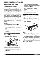 Предварительный просмотр 7 страницы Blaupunkt Heidelberg CD50 Operating Instructions Manual