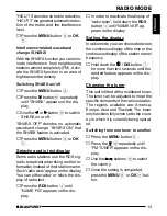 Предварительный просмотр 12 страницы Blaupunkt Heidelberg CD51 Operating Instructions Manual