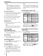 Предварительный просмотр 12 страницы Blaupunkt Helsinki 220 BT Operating And Installation Manual