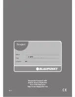 Предварительный просмотр 32 страницы Blaupunkt Helsinki 220 BT Operating And Installation Manual